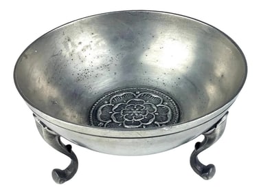 18th Century Dutch Pewter Bowl