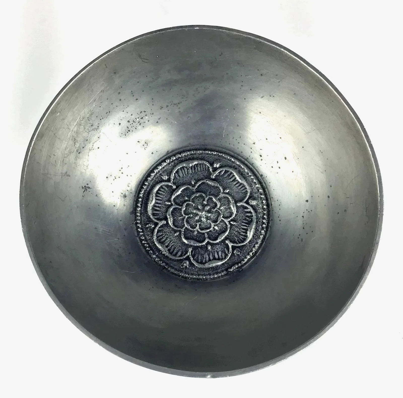 18th Century Dutch Pewter Bowl - 3