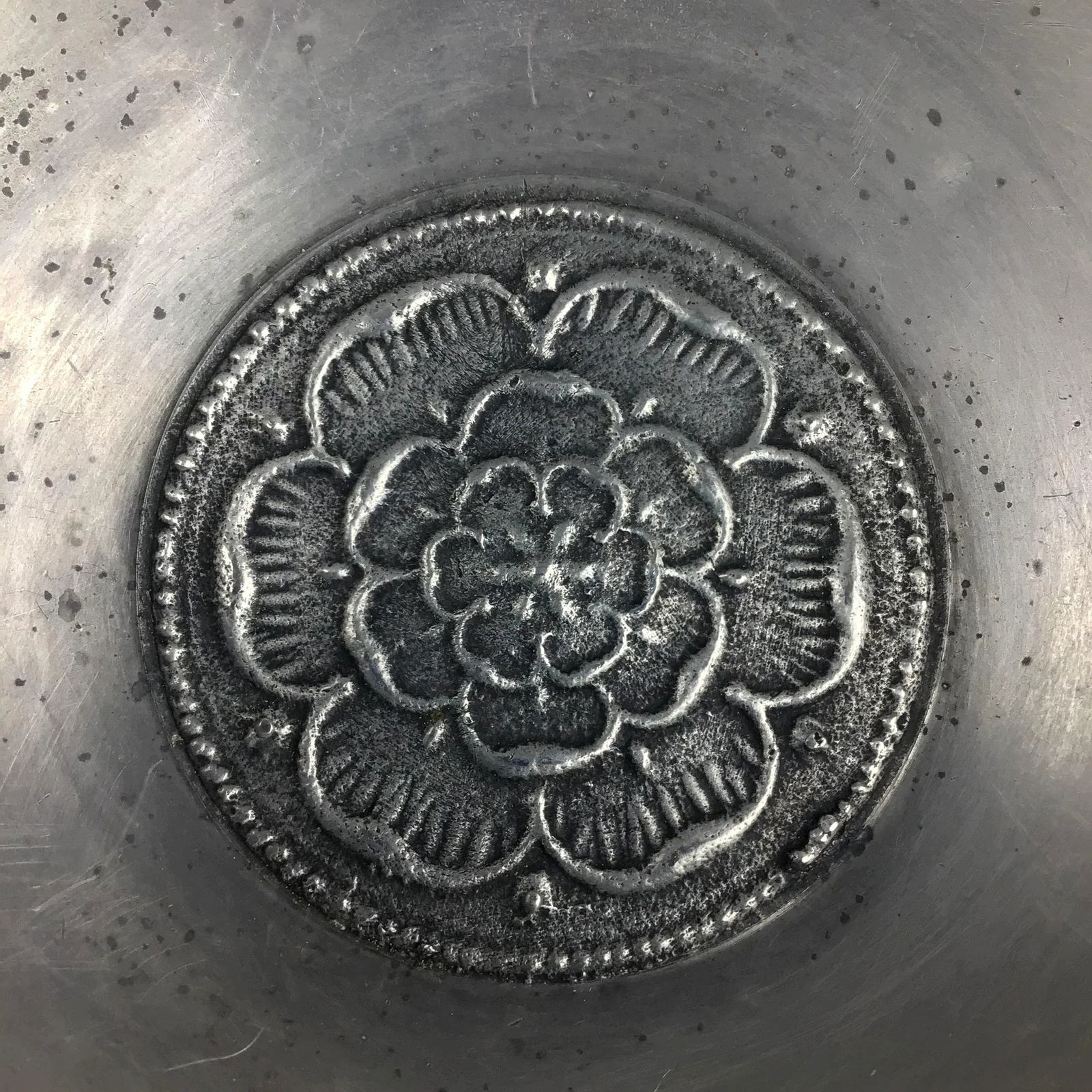 18th Century Dutch Pewter Bowl - 5