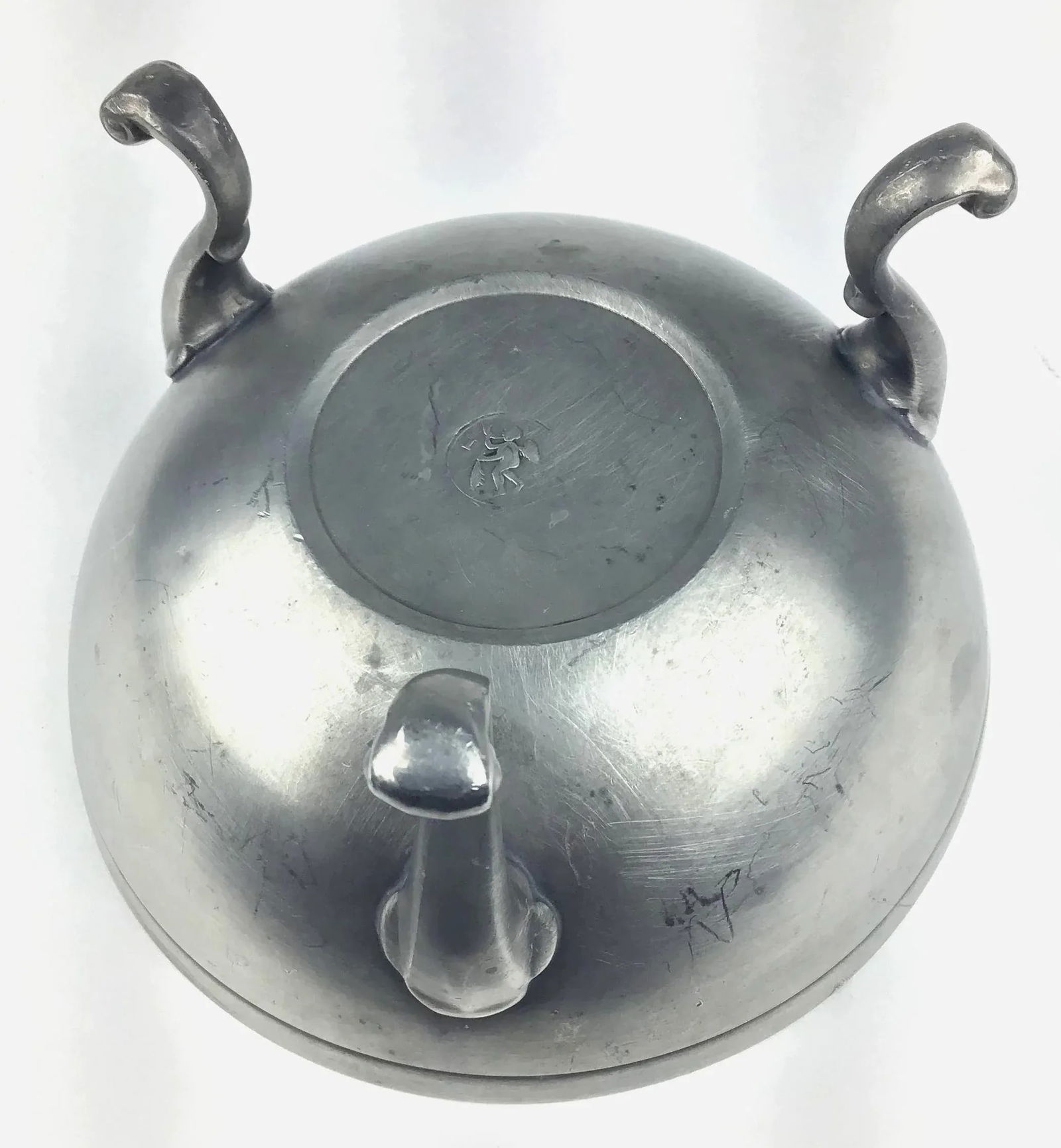 18th Century Dutch Pewter Bowl - 6