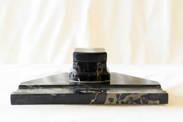 19th Century Marble Inkwell - 2