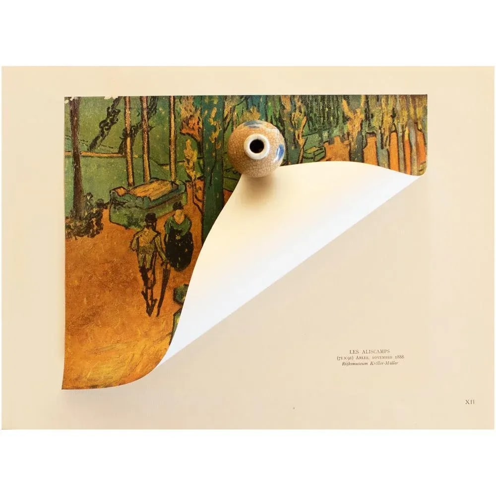 1947 After Van Gogh "The Aliscamps", First Edition Parisian Print - 4