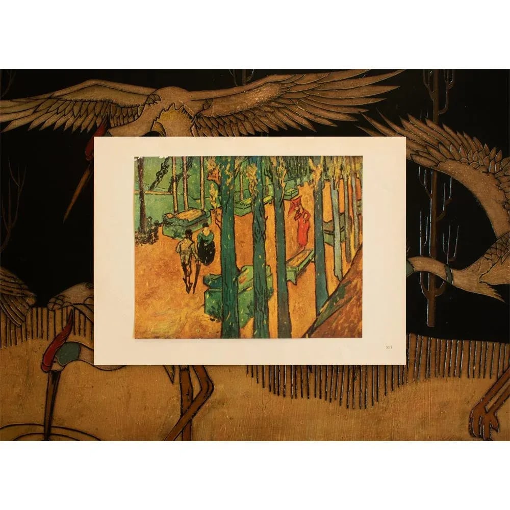 1947 After Van Gogh "The Aliscamps", First Edition Parisian Print - 5