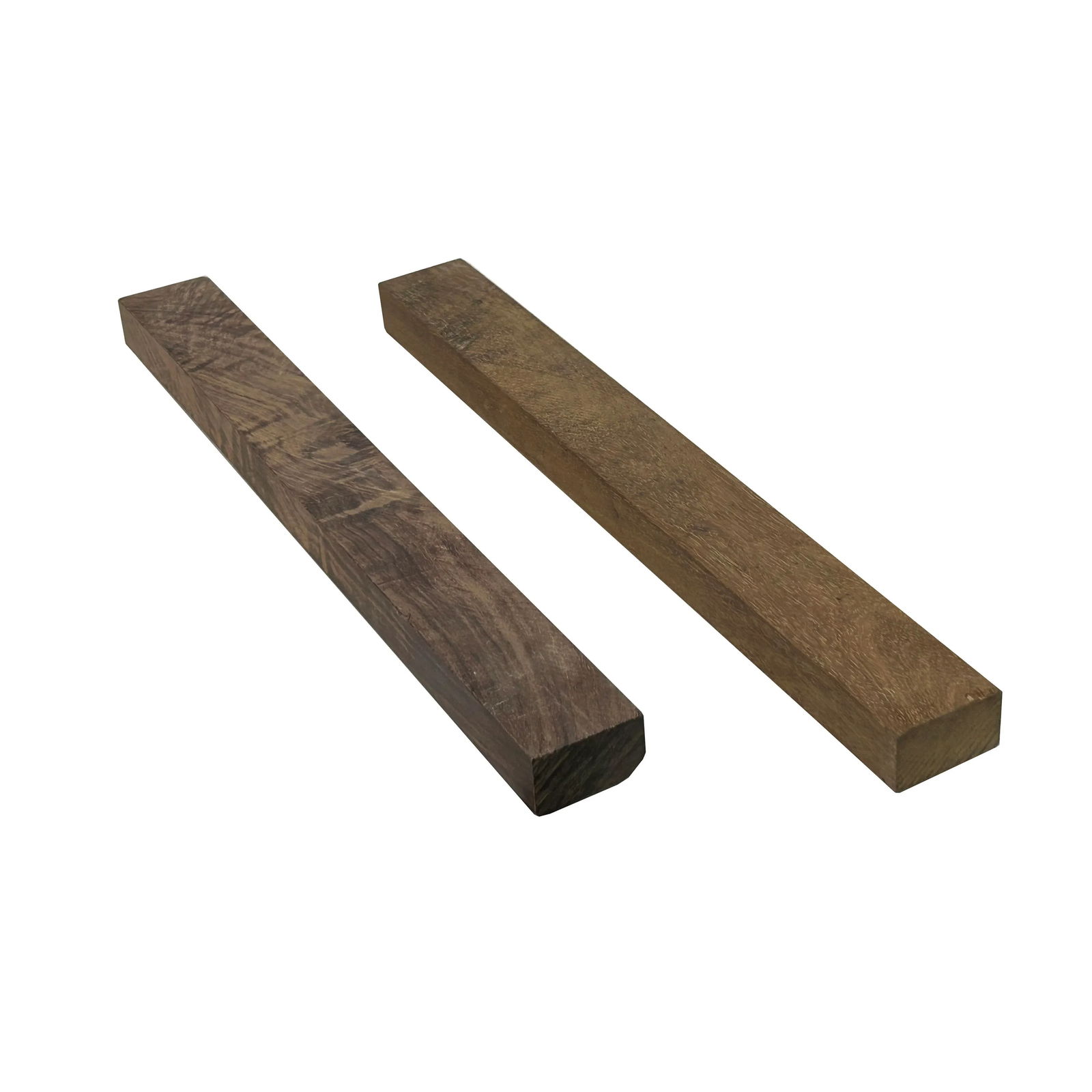 Chinese Pair Natural Wood Grain Patina Rectangular Paperweights - 3