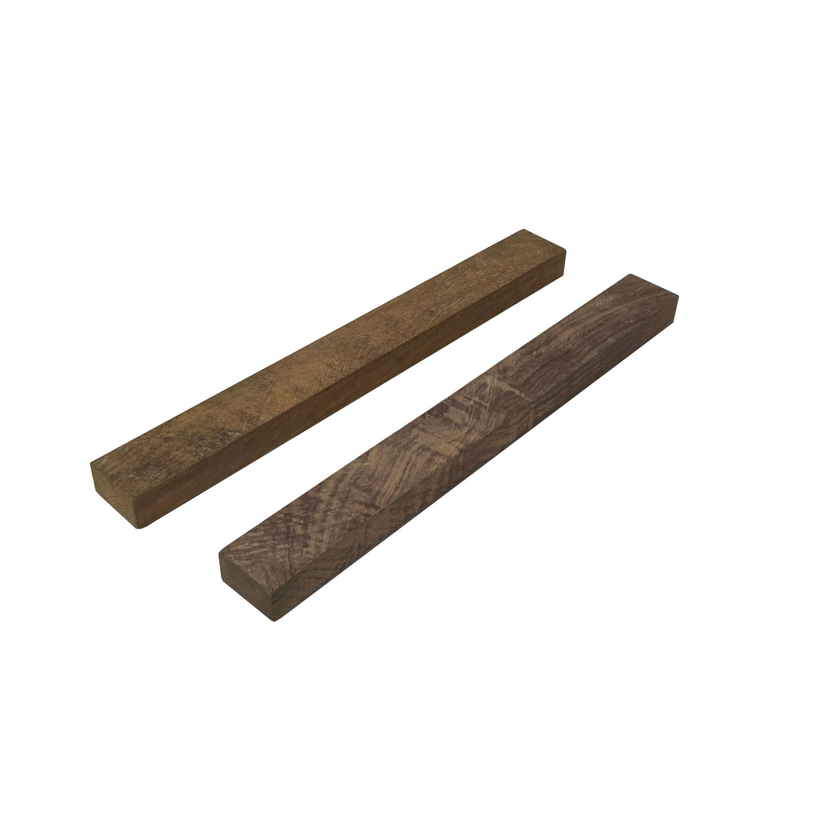 Chinese Pair Natural Wood Grain Patina Rectangular Paperweights - 4