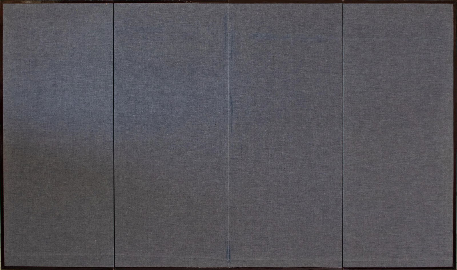 C. 1970s Chinese Painted Folding Screen "Big Old Pine Tree and Two Cranes" - 13