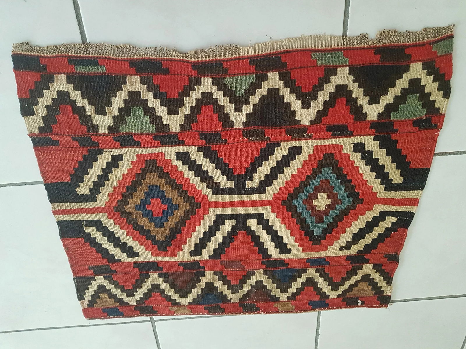 Turkish Miniature Rug 1'11" X 1'8" - 2