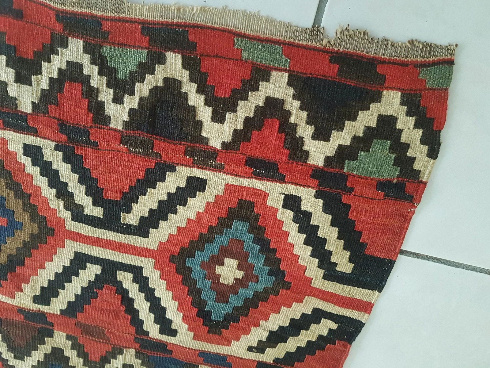 Turkish Miniature Rug 1'11" X 1'8" - 5