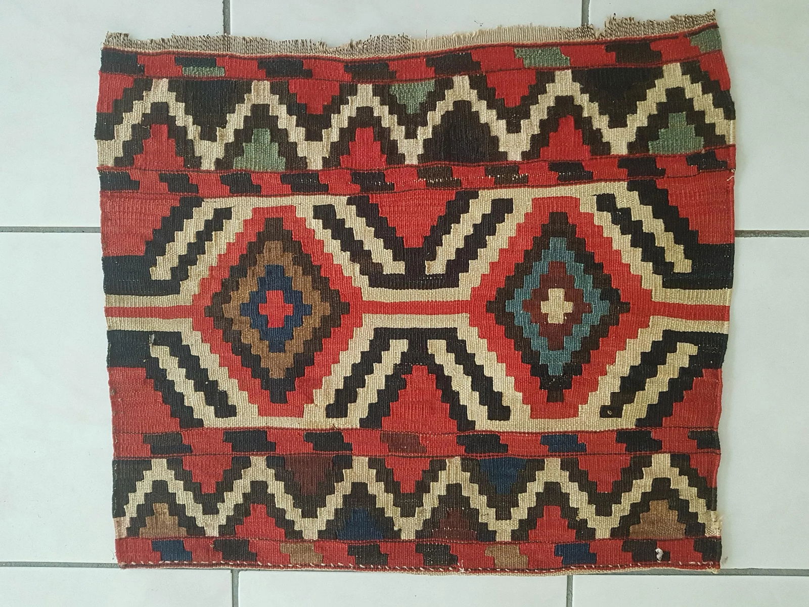Turkish Miniature Rug 1'11" X 1'8" - 7