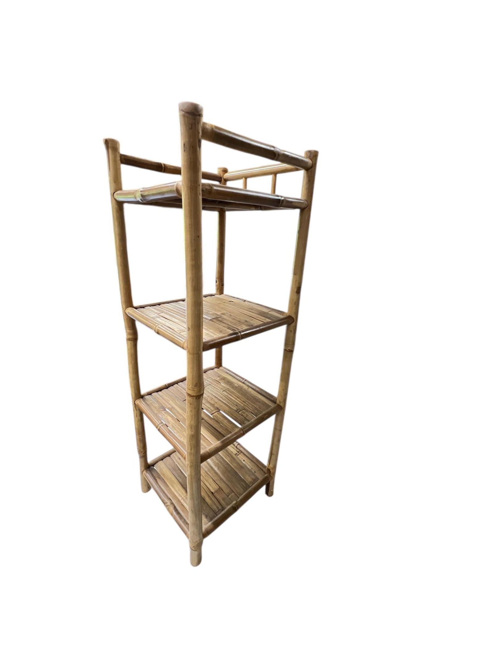 Coastal Bamboo Four Tier Shelf - 3