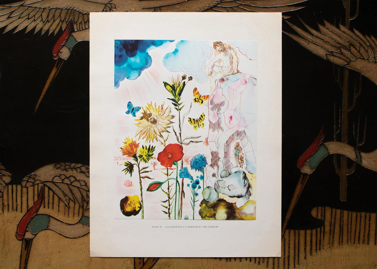 1950s After Salvador Dali "The Lorelei", First Edition Swiss Full-Color Print - 5