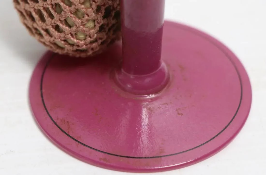 Dusky Rose Pink Art Deco Perfume Atomizer by De Vilbiss - 5