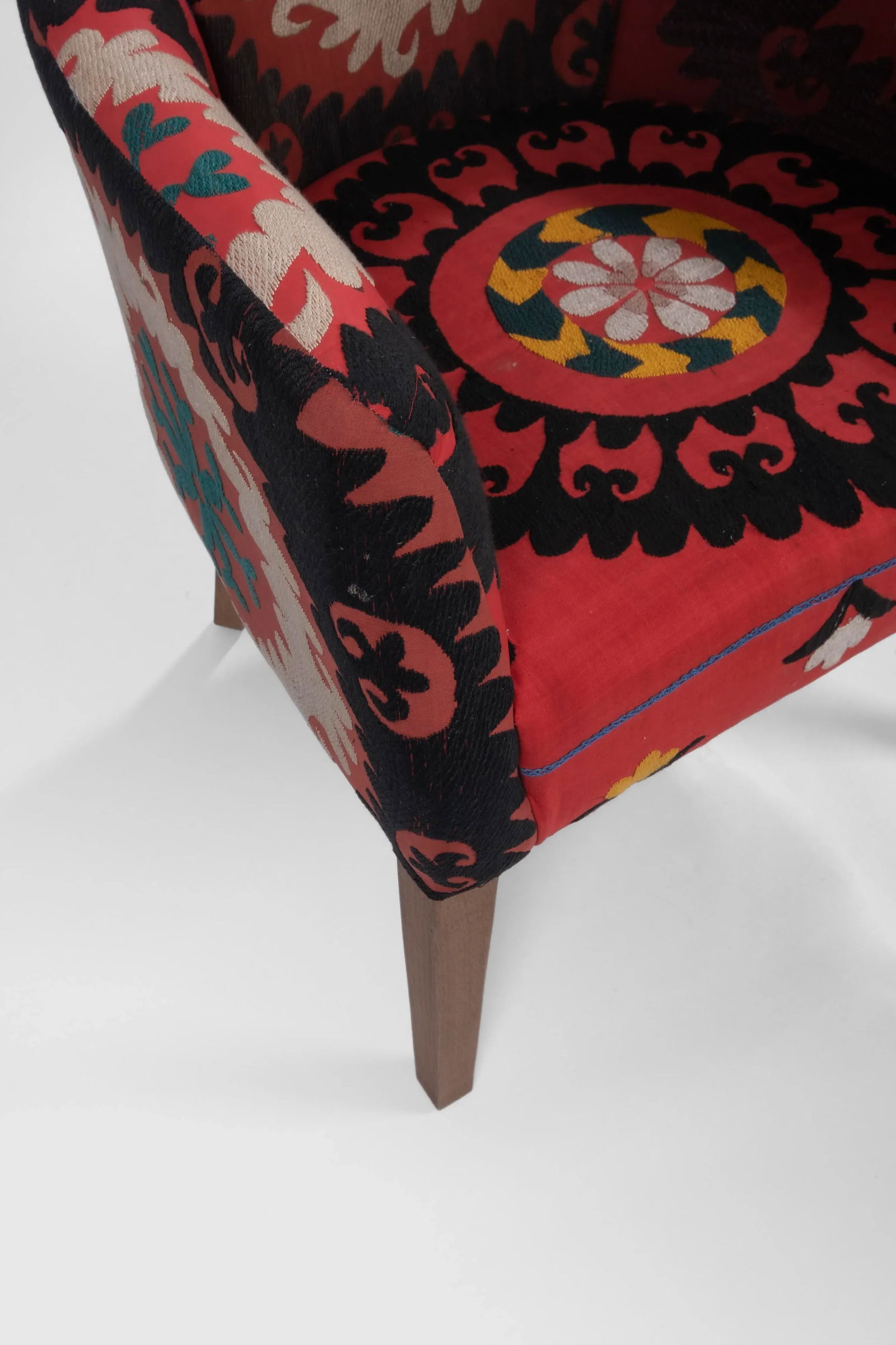 Suzani Armchair - Ethnic Bergere - 10