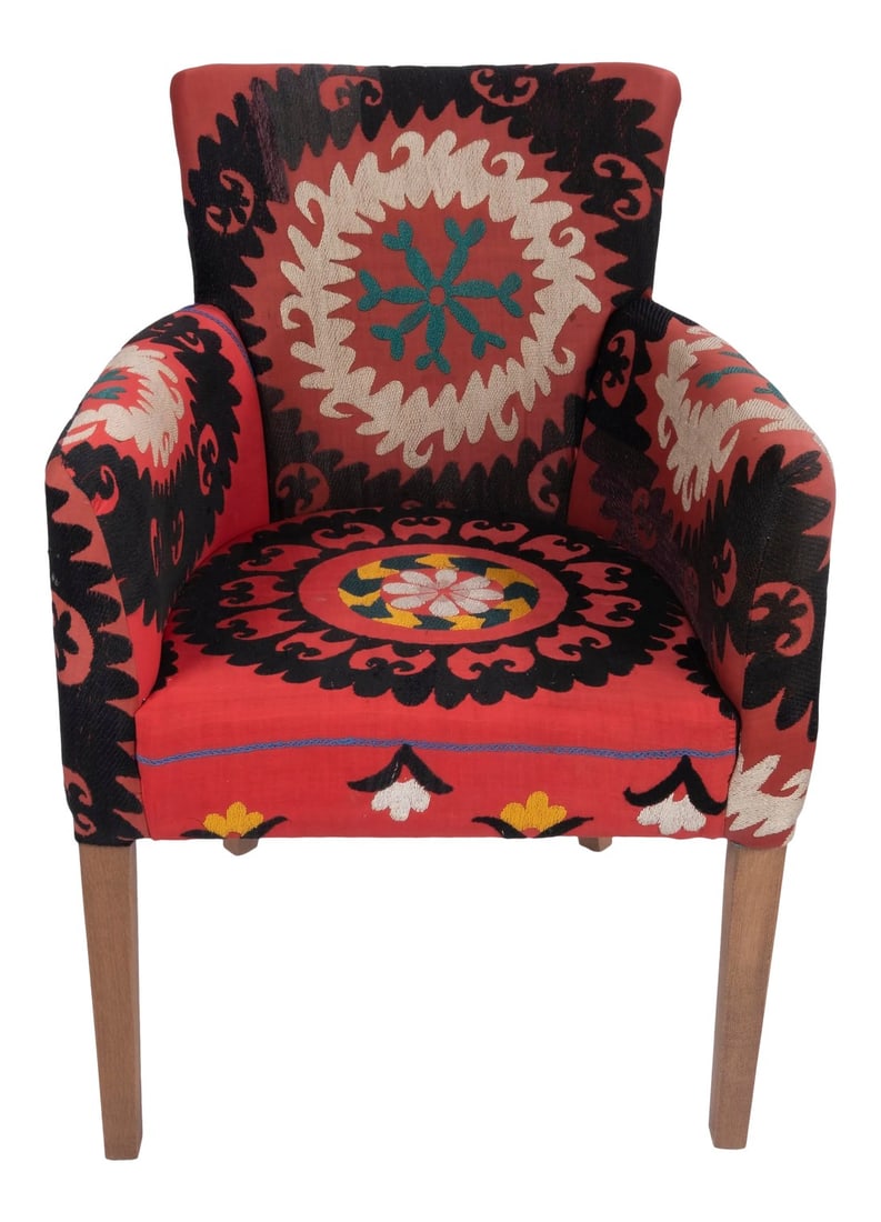 Suzani Armchair - Ethnic Bergere (1 of 13)