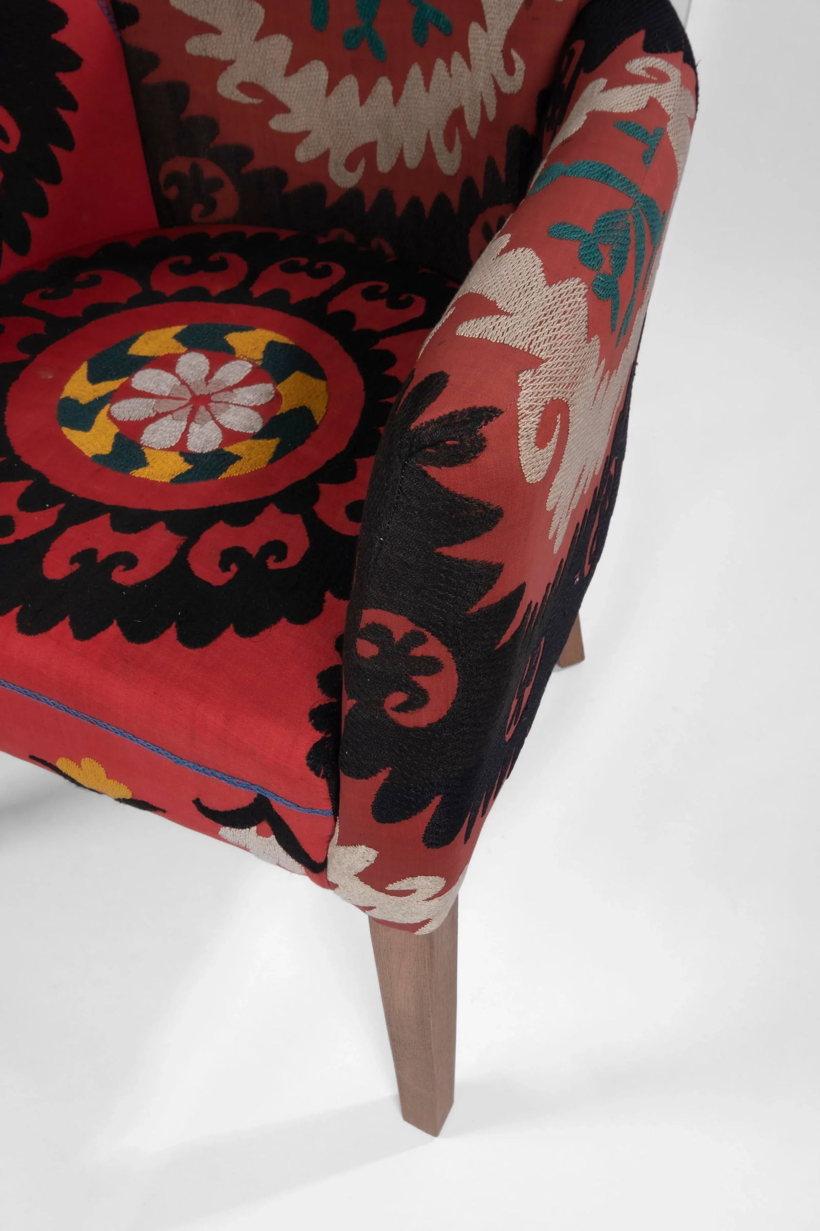 Suzani Armchair - Ethnic Bergere - 9