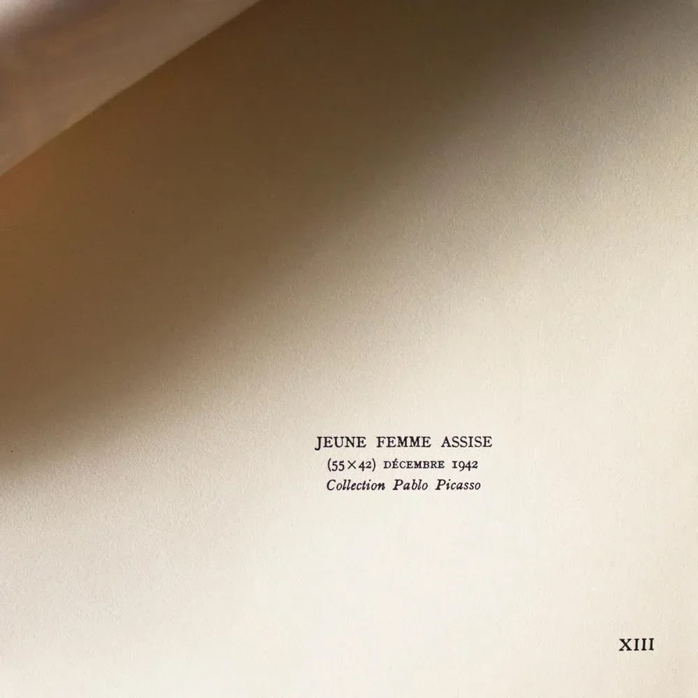 1946 After H. Matisse "Girl in the Persian Dress", First Edition Lithograph/Pablo Picasso Collection - 5