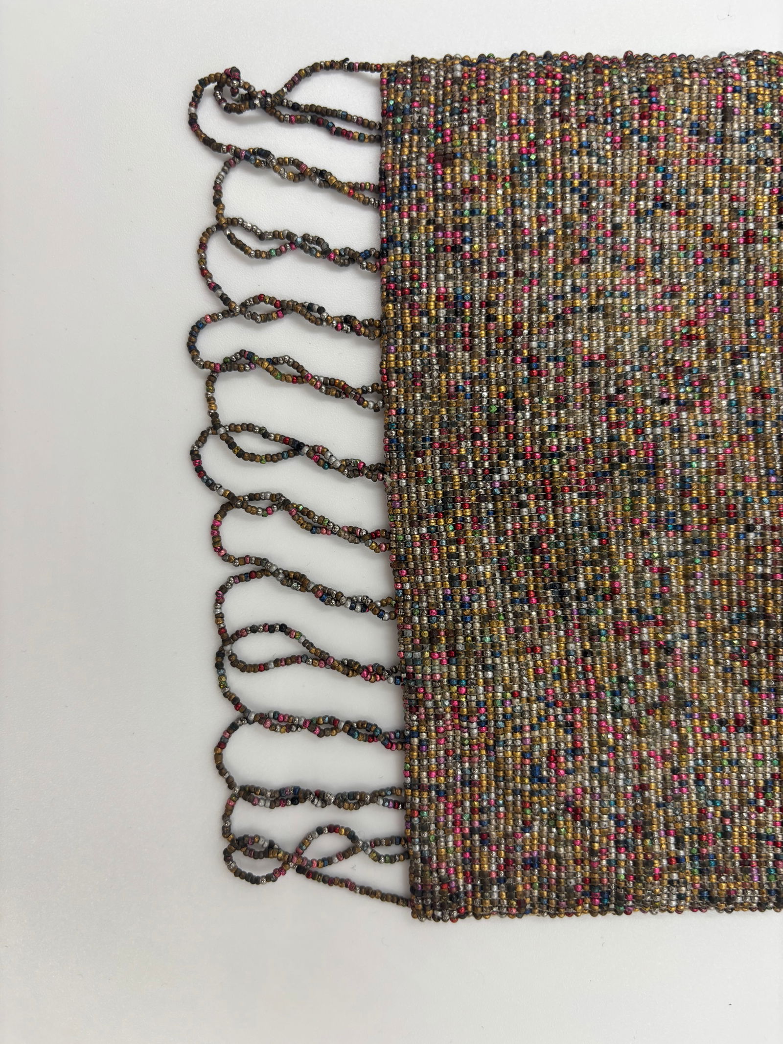 Mid 20th Century Purple Multicolor Purse - 5