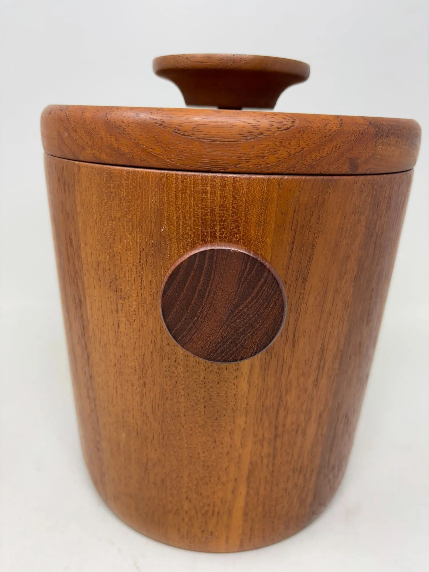 Danish Modern Teak Ice Bucket Dansk Jens Quistgaard Style 1960s Denmark - 16