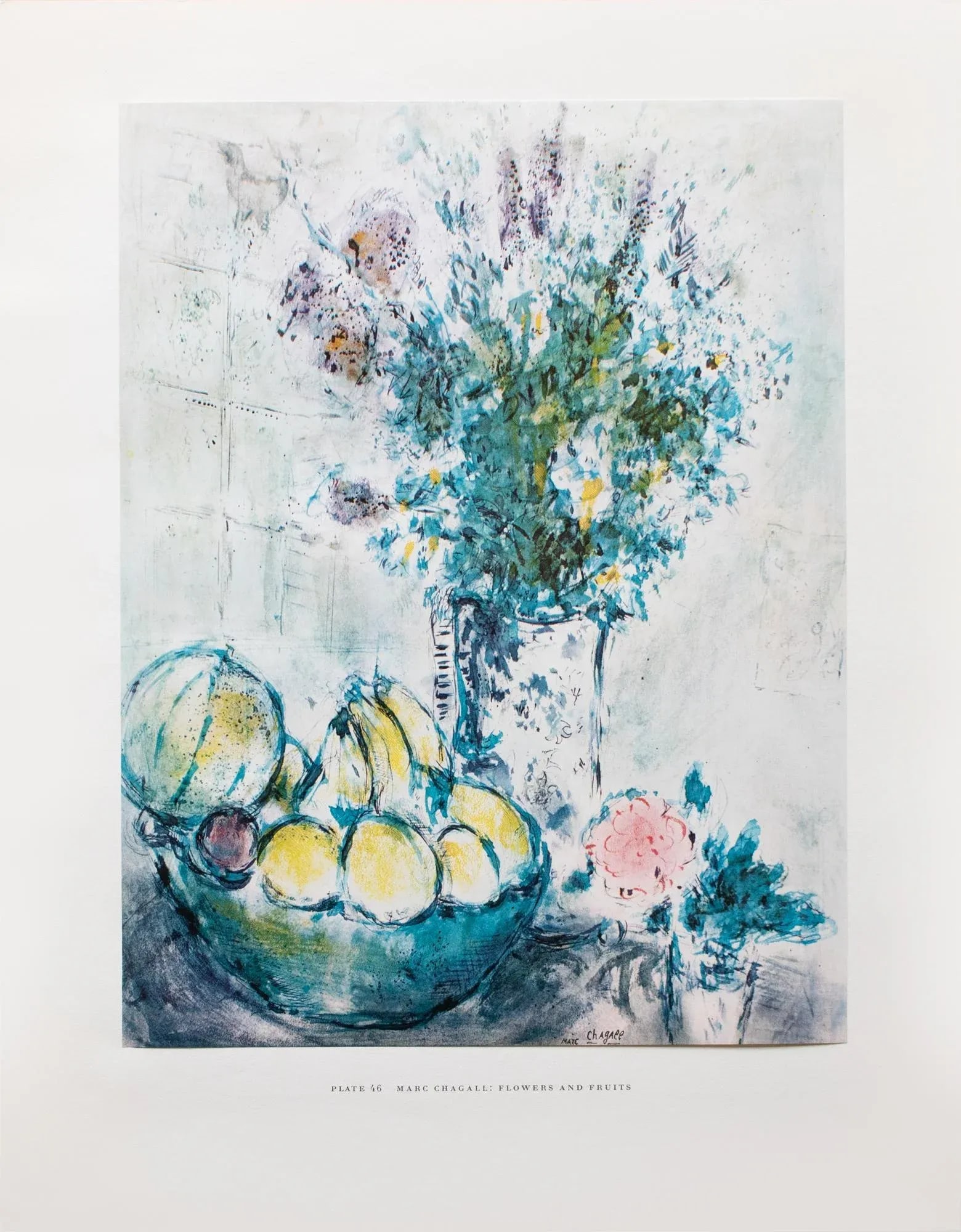 1950s After Marc Chagall "Flowers and Fruits", First Edition Period Full-Color Print - 10