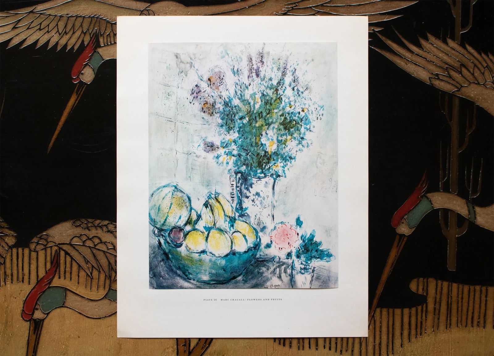 1950s After Marc Chagall "Flowers and Fruits", First Edition Period Full-Color Print - 5