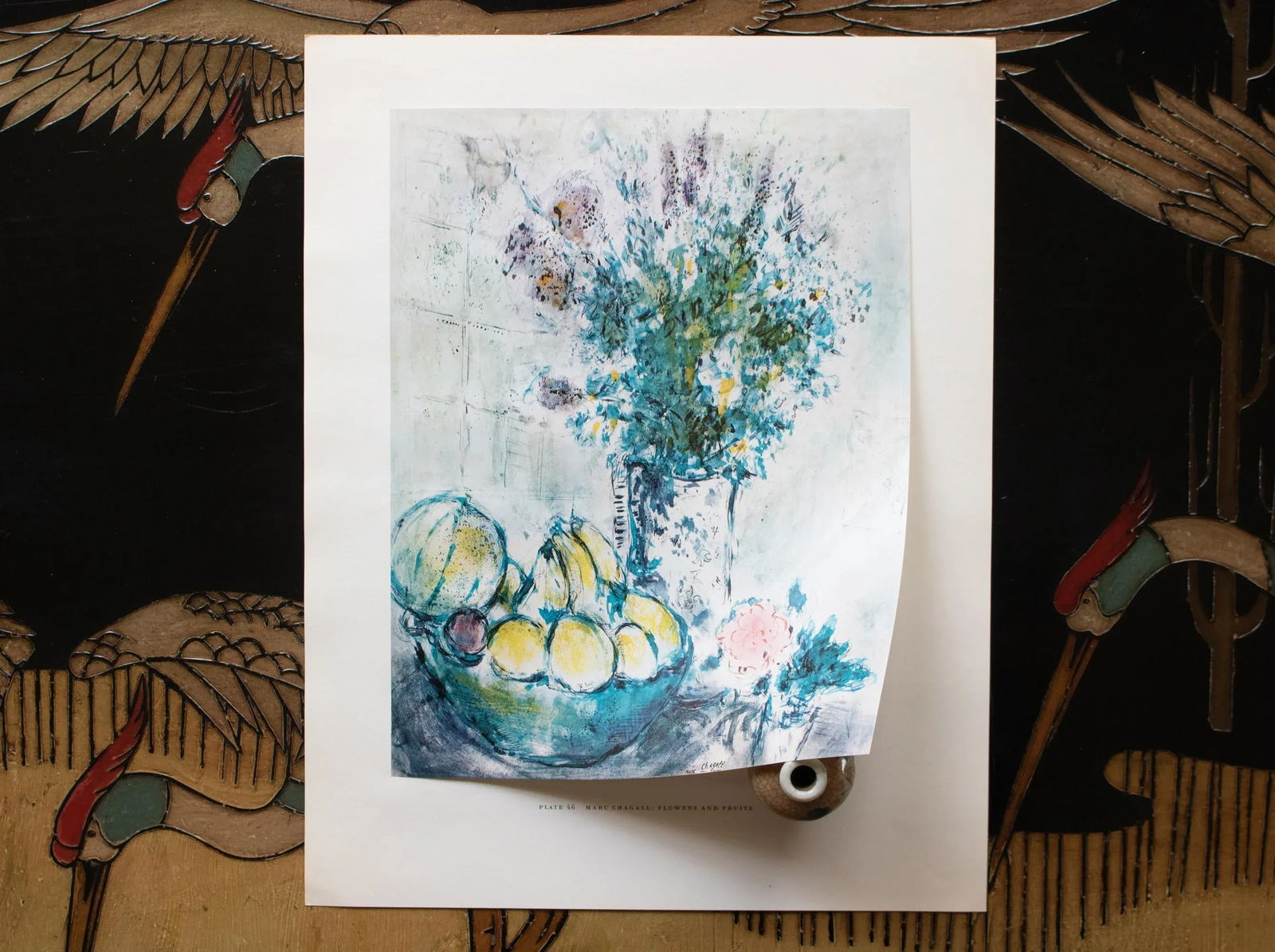 1950s After Marc Chagall "Flowers and Fruits", First Edition Period Full-Color Print - 6