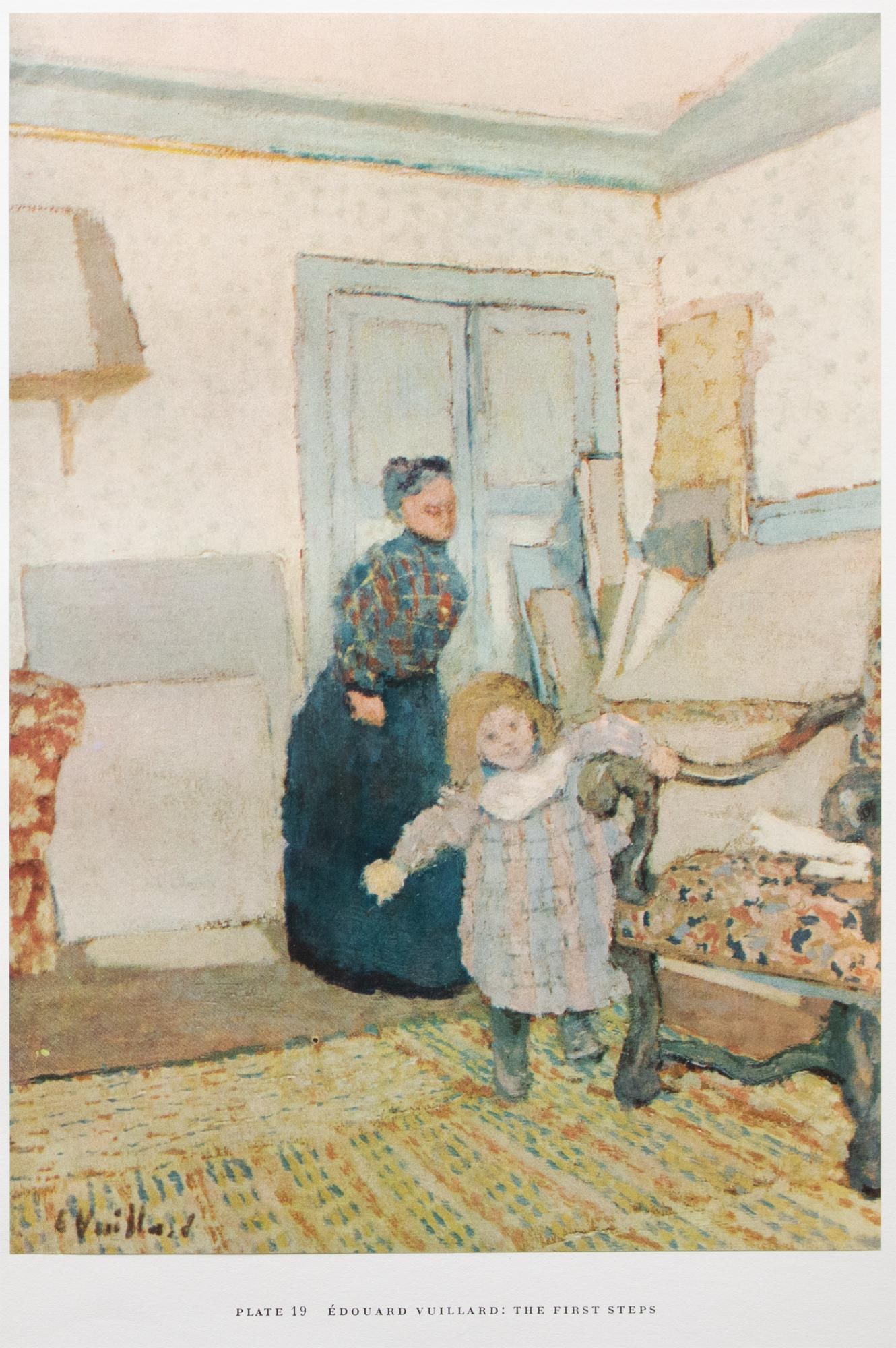1950s After Edouard Vuillard "The First Steps", First Edition Swiss Full-Color Print - 3