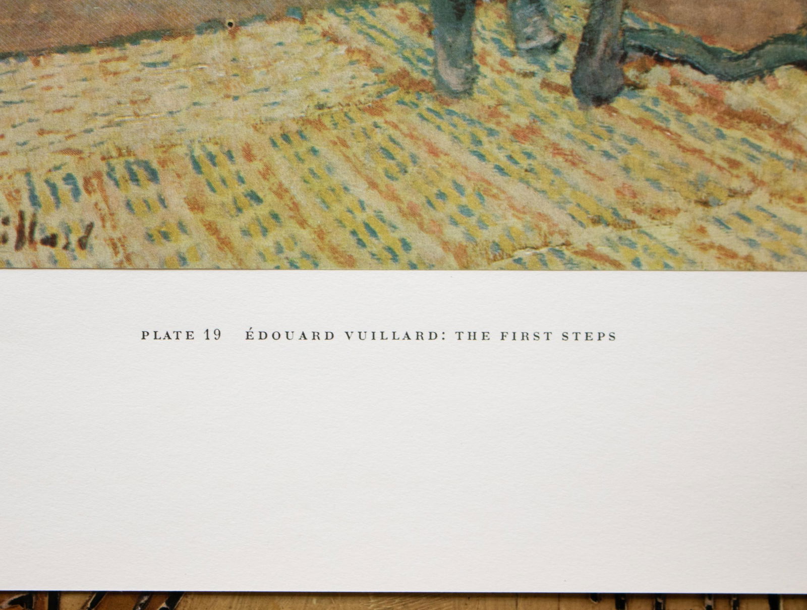 1950s After Edouard Vuillard "The First Steps", First Edition Swiss Full-Color Print - 4