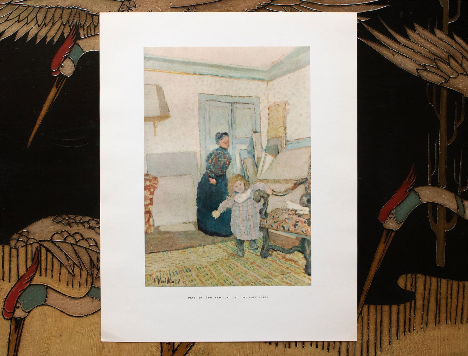 1950s After Edouard Vuillard "The First Steps", First Edition Swiss Full-Color Print - 5