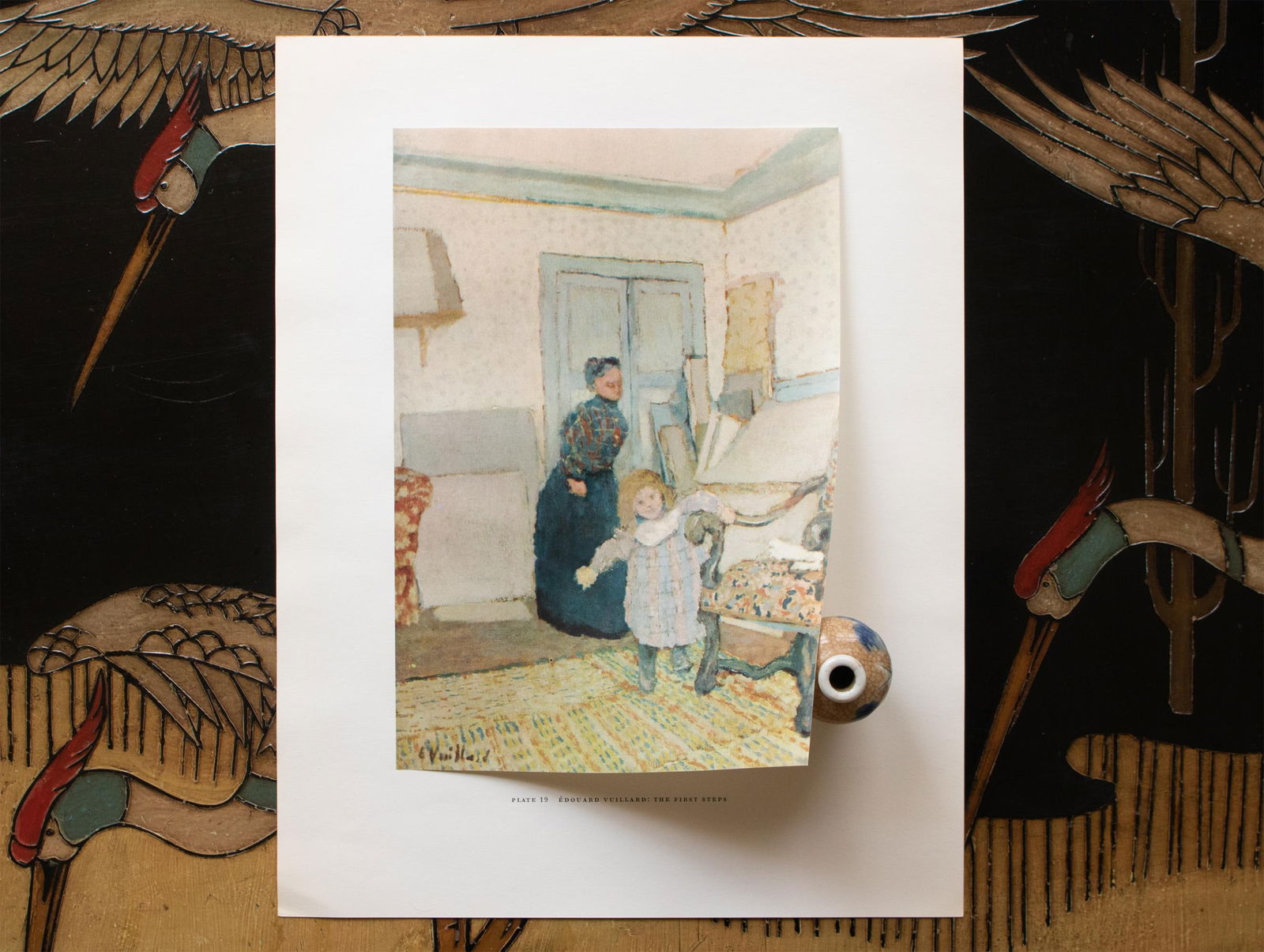1950s After Edouard Vuillard "The First Steps", First Edition Swiss Full-Color Print - 6