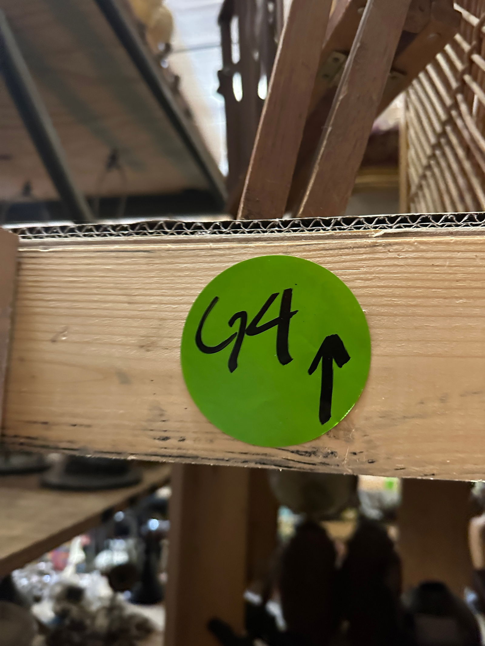 1970s Handmade Vintage Large Wicker Basket With Matching Lid - 10