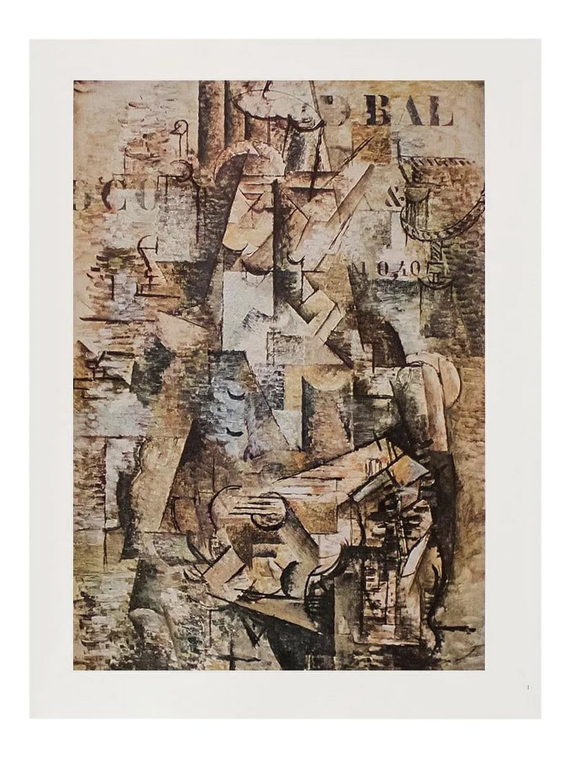 1940s After Georges Braque "The Portuguese", First Edition Period Print in Full Color (1 of 6)