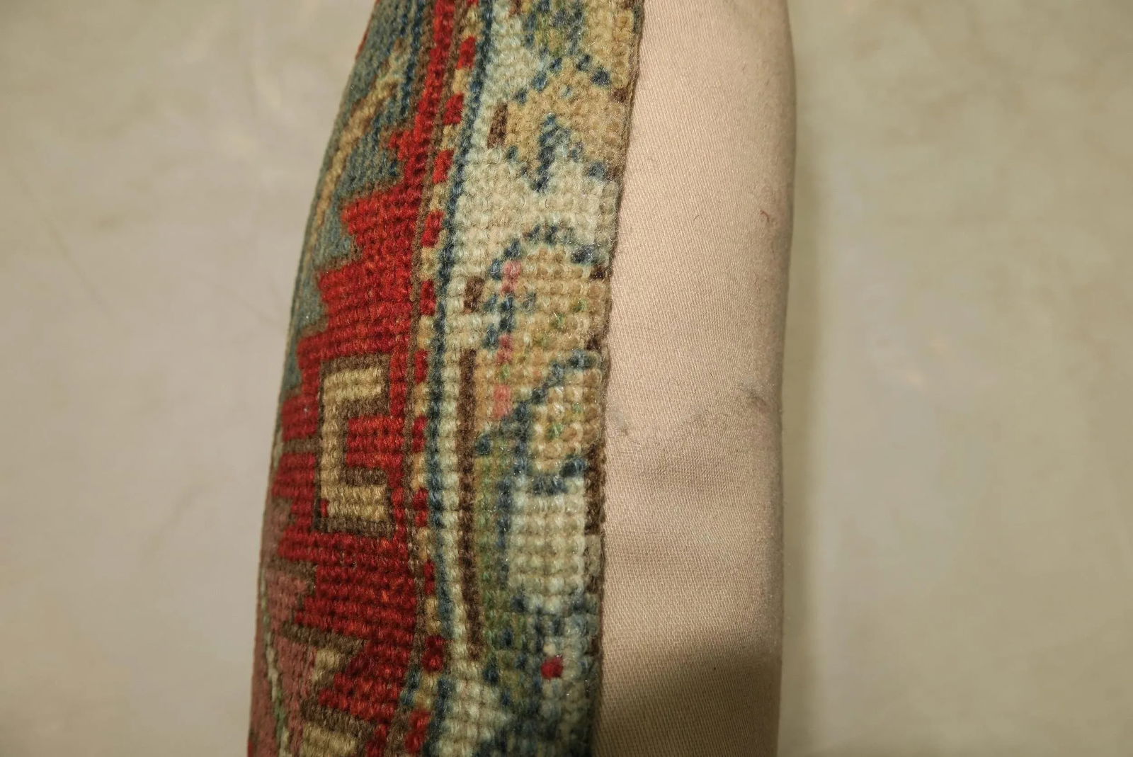 Rustic Tribal Border Pillow - 2