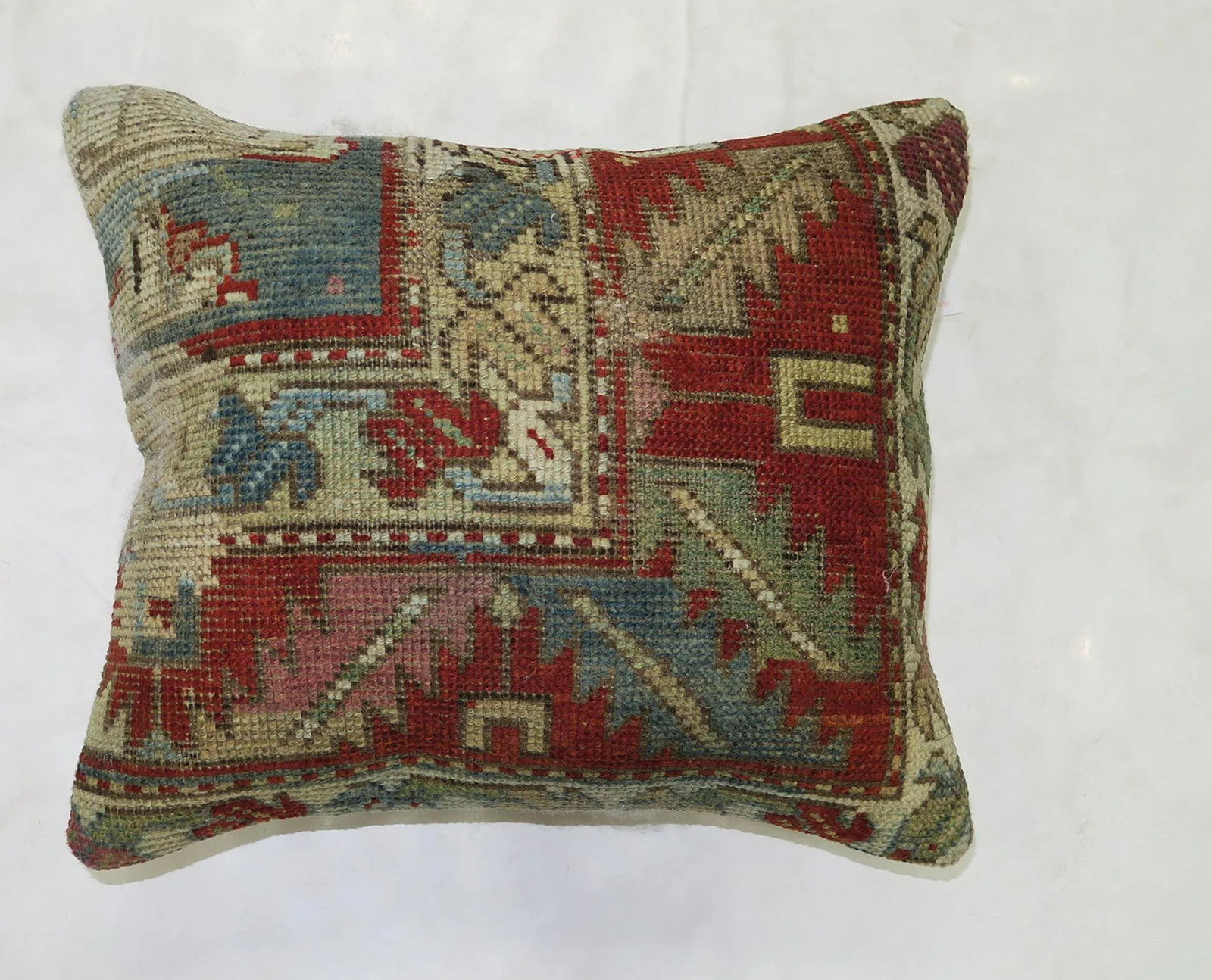 Rustic Tribal Border Pillow - 3