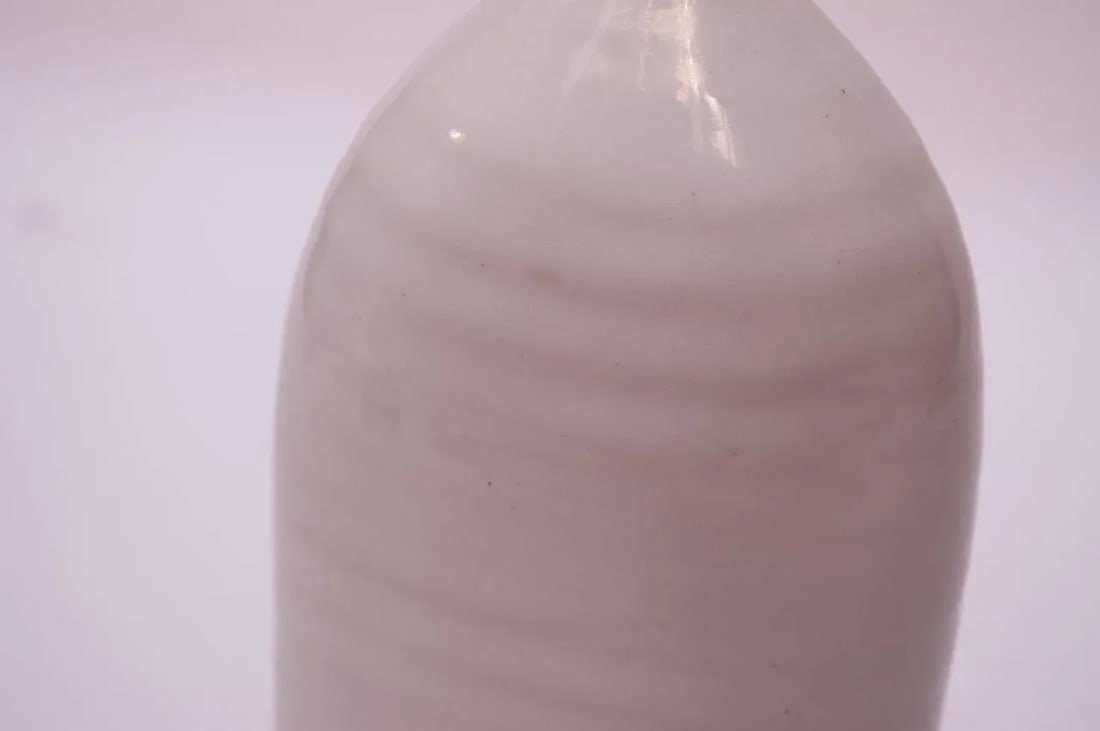 Studio Ceramic Vase With Floral Decoration Singed Pollack, 1976 - 10