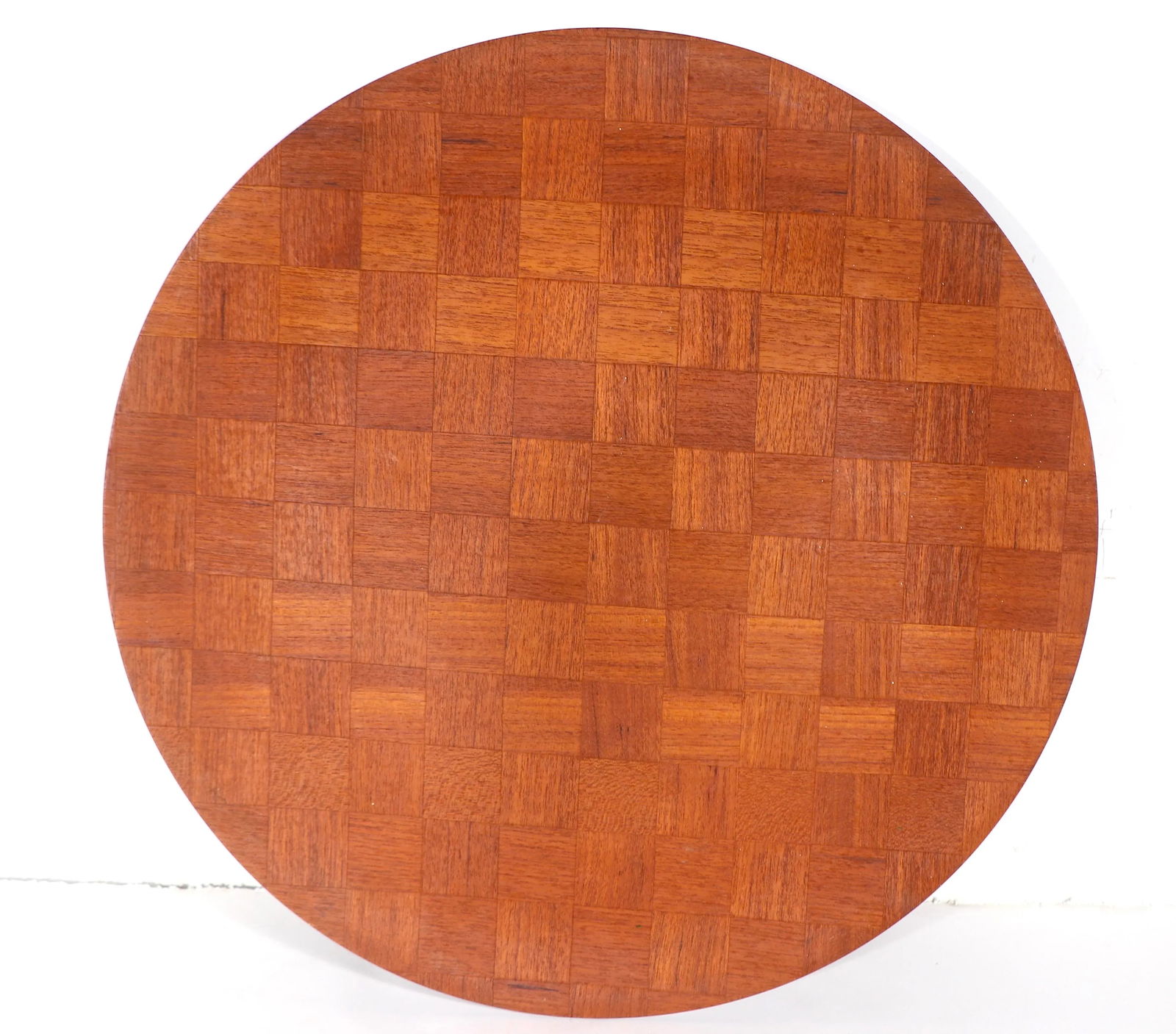 Mid Century Danish Modern Style Parquetry Inlay Serving Tray - 11