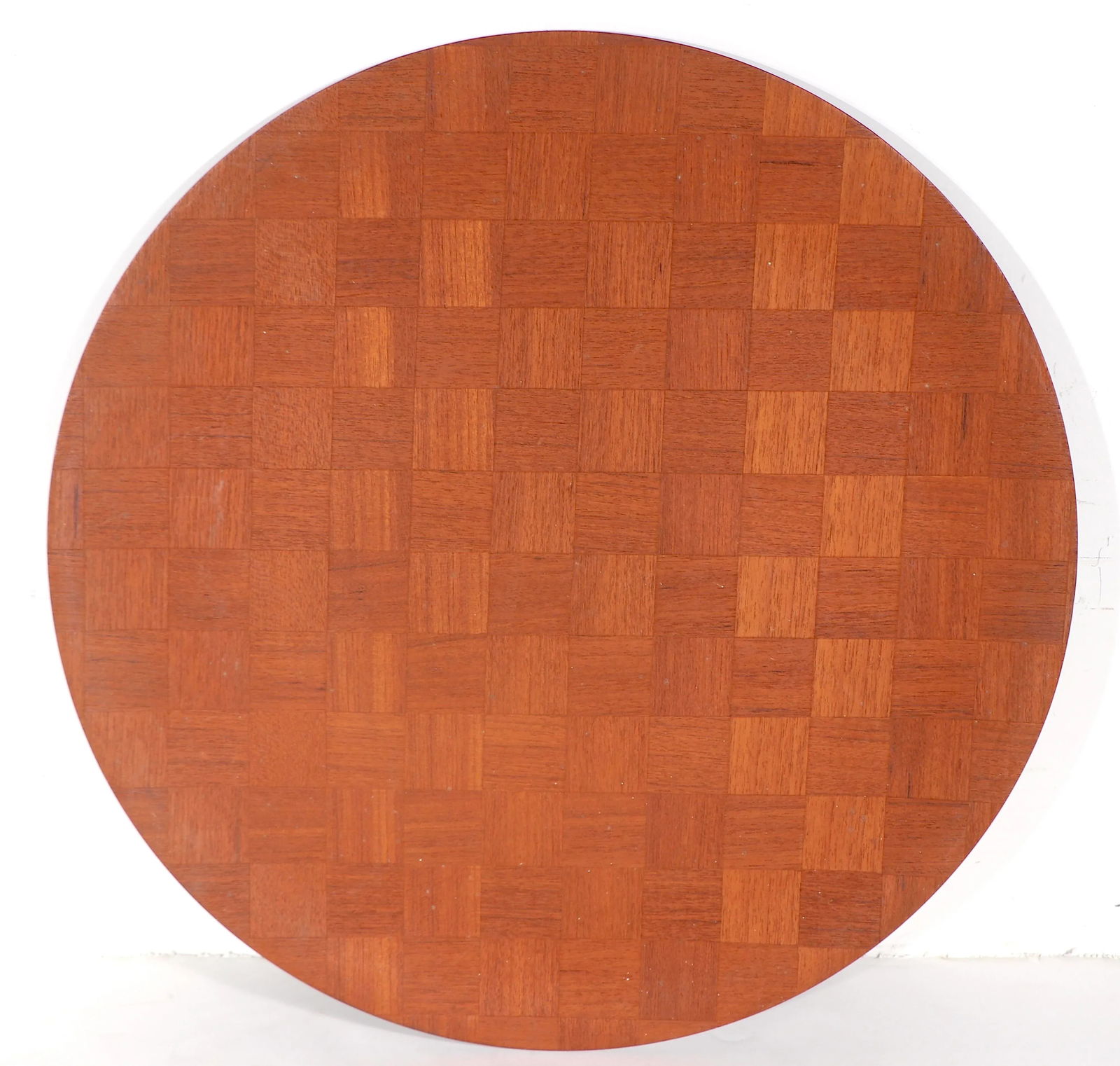 Mid Century Danish Modern Style Parquetry Inlay Serving Tray - 3
