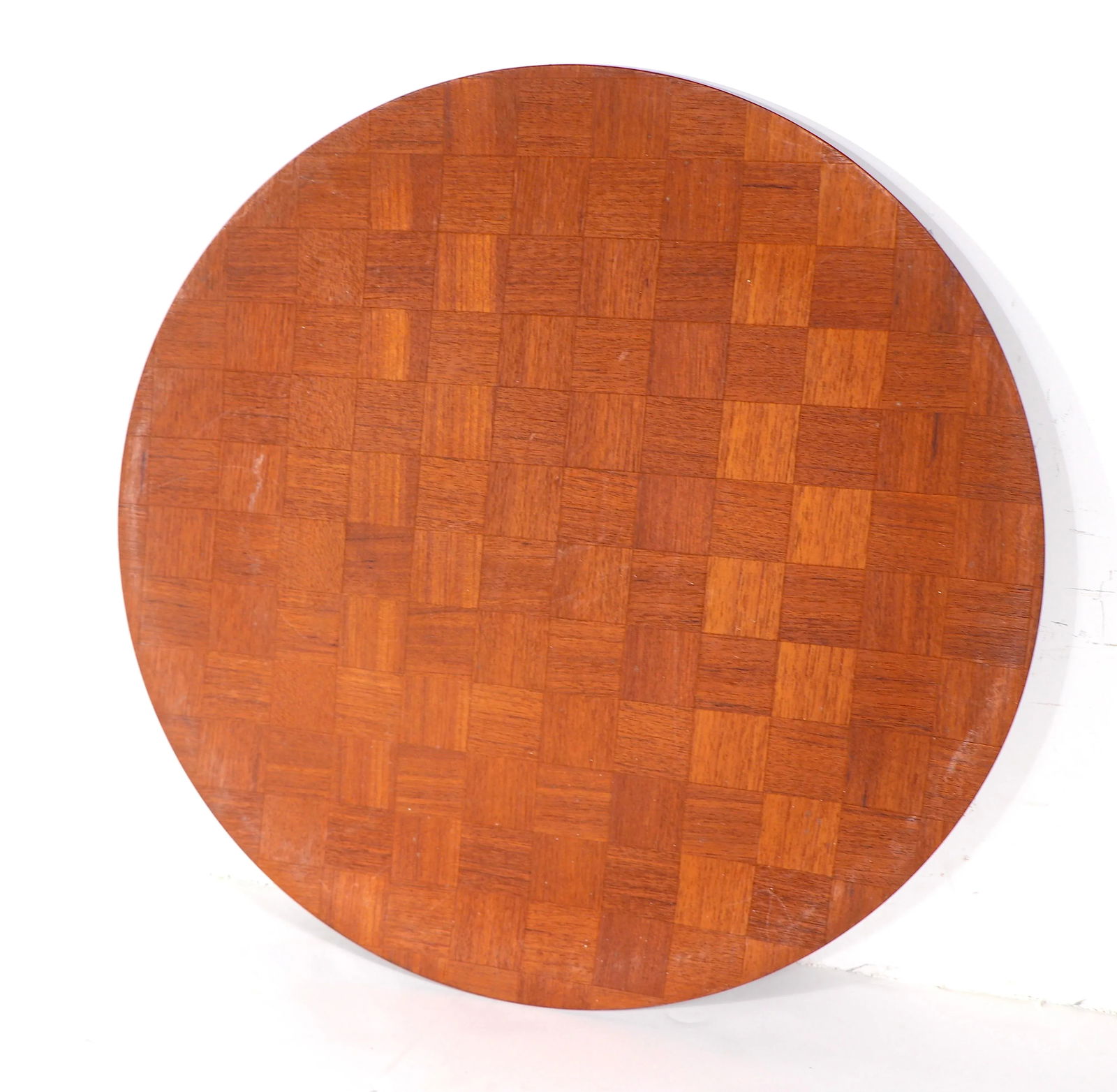 Mid Century Danish Modern Style Parquetry Inlay Serving Tray - 6