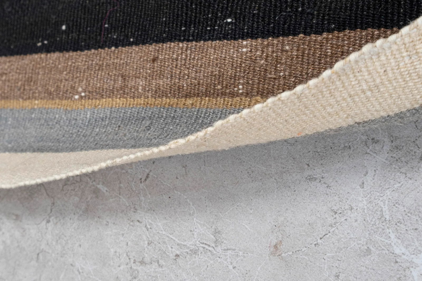 Vintage Extra Long Turkish Hemp Kilim Runner 1'10" X 25'3" - 8