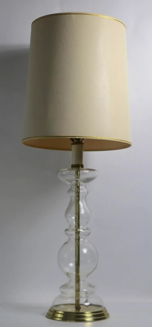 Clear Glass Table Lamp by Tyndale - 6