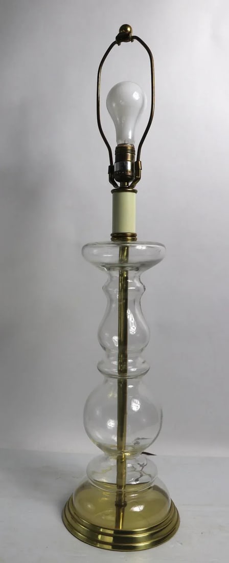 Clear Glass Table Lamp by Tyndale - 8