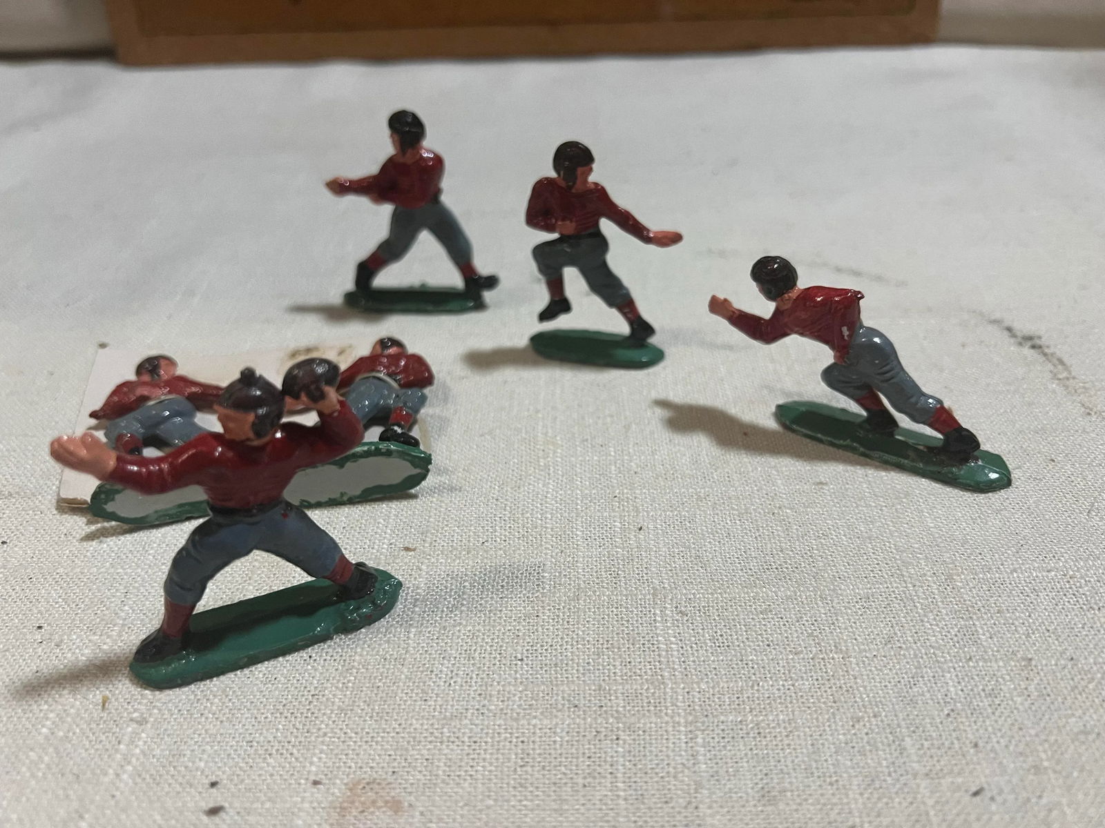 1970s Vintage Football Cake Toppers- Set of 6 - 3