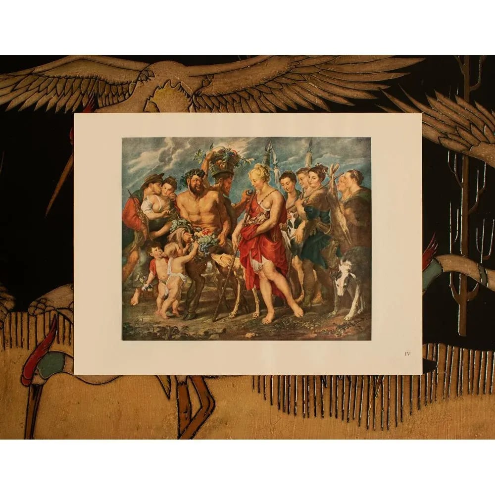 1944 After Rubens "Diane Returning From the Hunt", First Edition Parisian Photogravure - 5