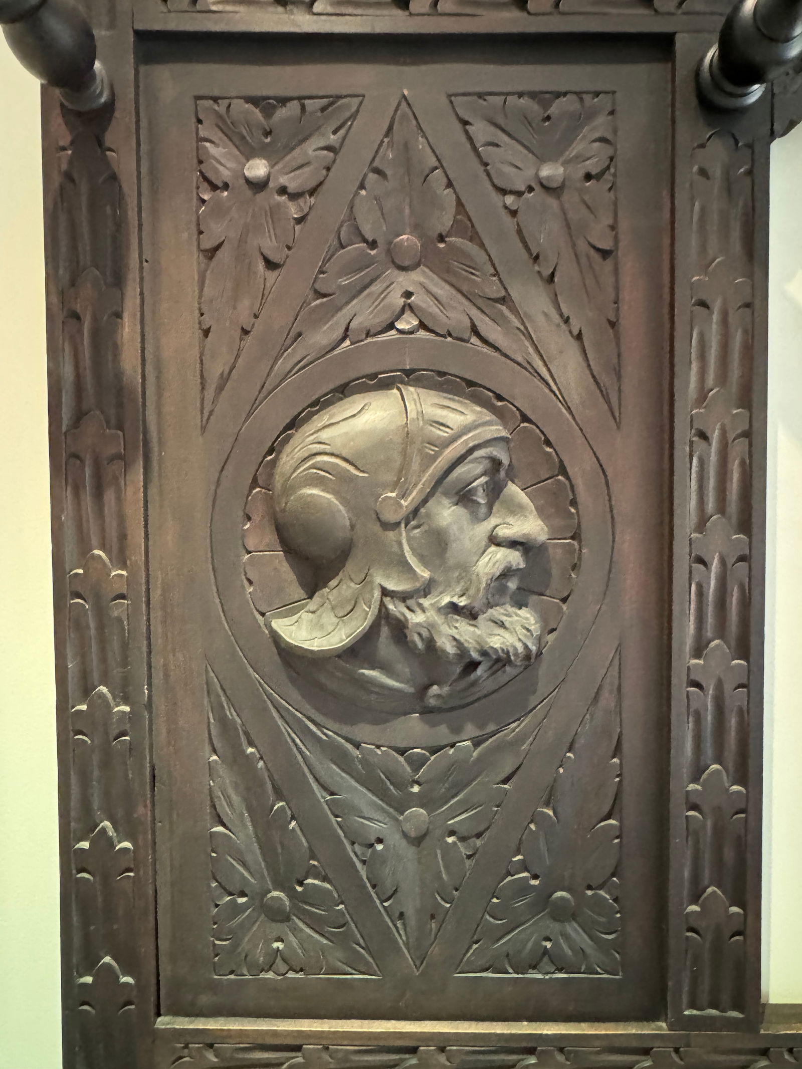 Entrance Hall Tree/Coat Rack/Umbrella Stand, 19th Century French Gothic Revival - 7