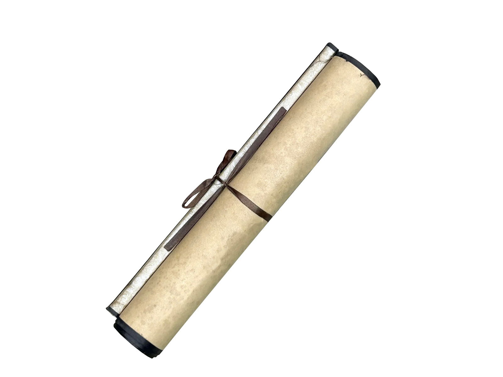 Chinese Red Flower Vase Embroidery Scroll Painting Wall Art - 2