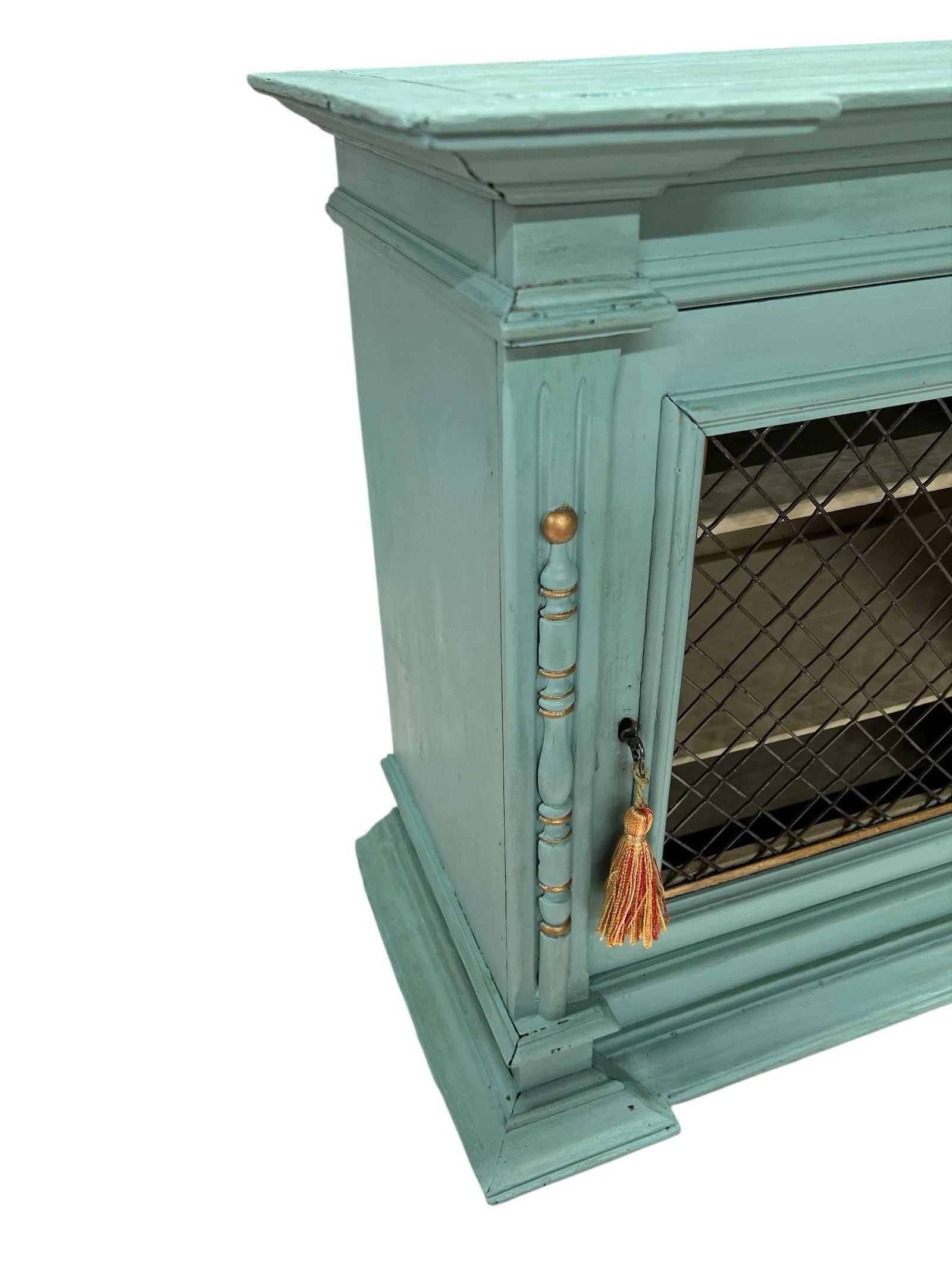 Antique French Style Display Cabinet "Hidden Compartment " - 2