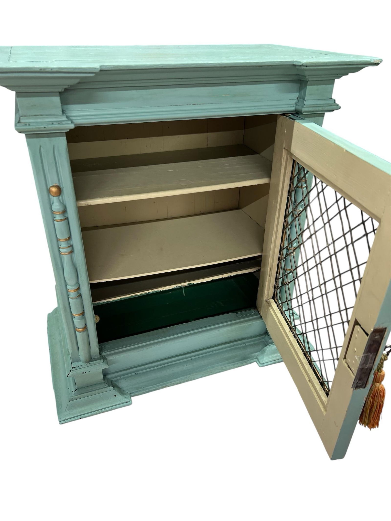 Antique French Style Display Cabinet "Hidden Compartment " - 4