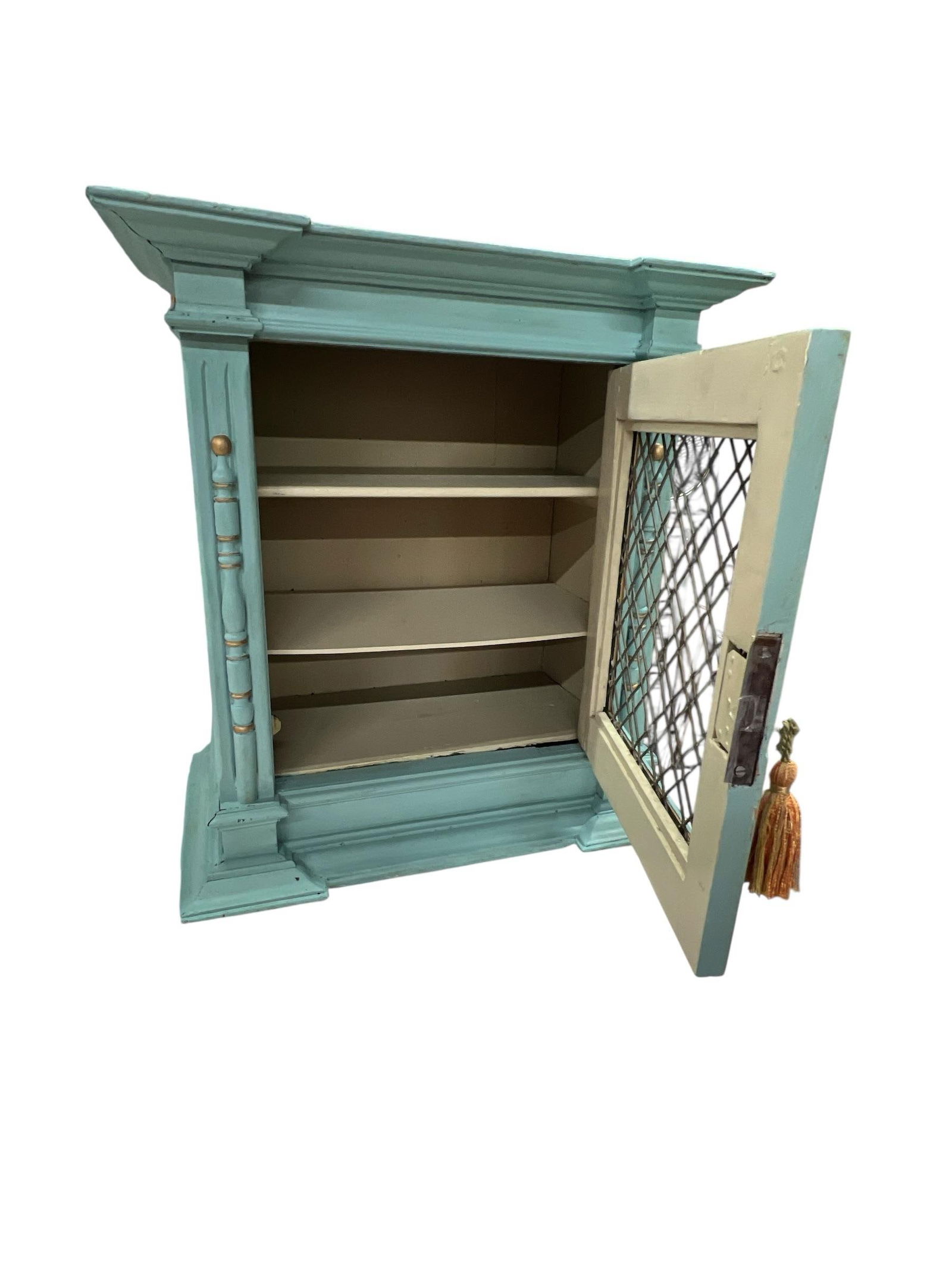 Antique French Style Display Cabinet "Hidden Compartment " - 8