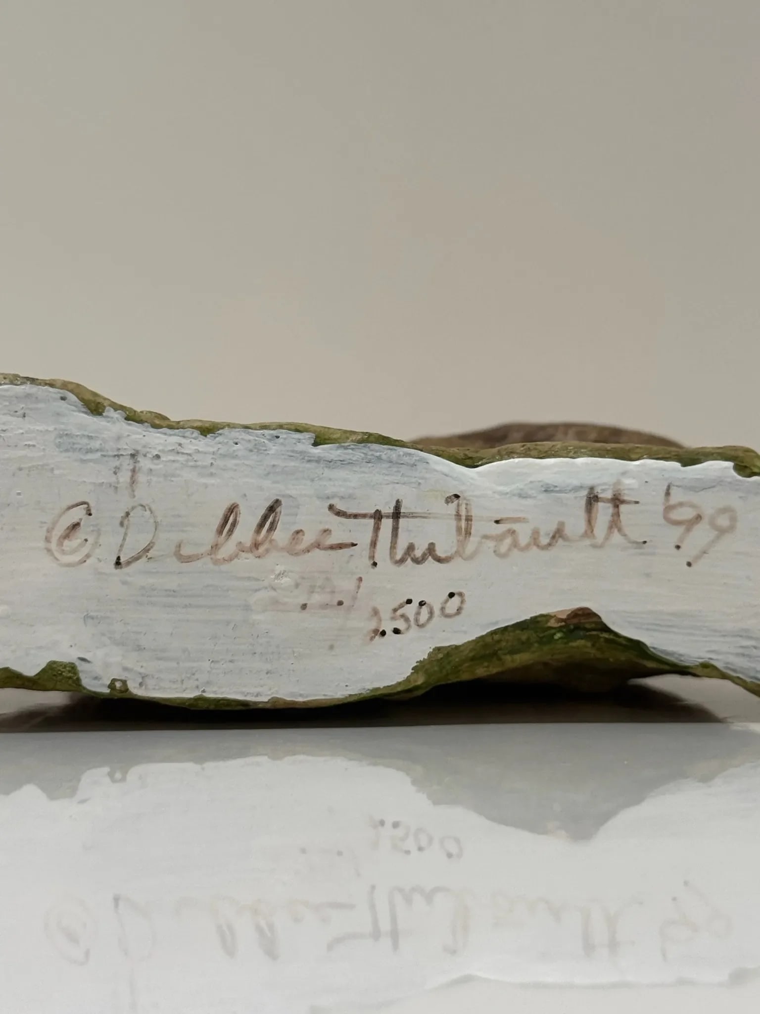 Debbie Thibault "Leaping Bunny" Folk Art Rabbit Figurine – Signed & Dated - 10