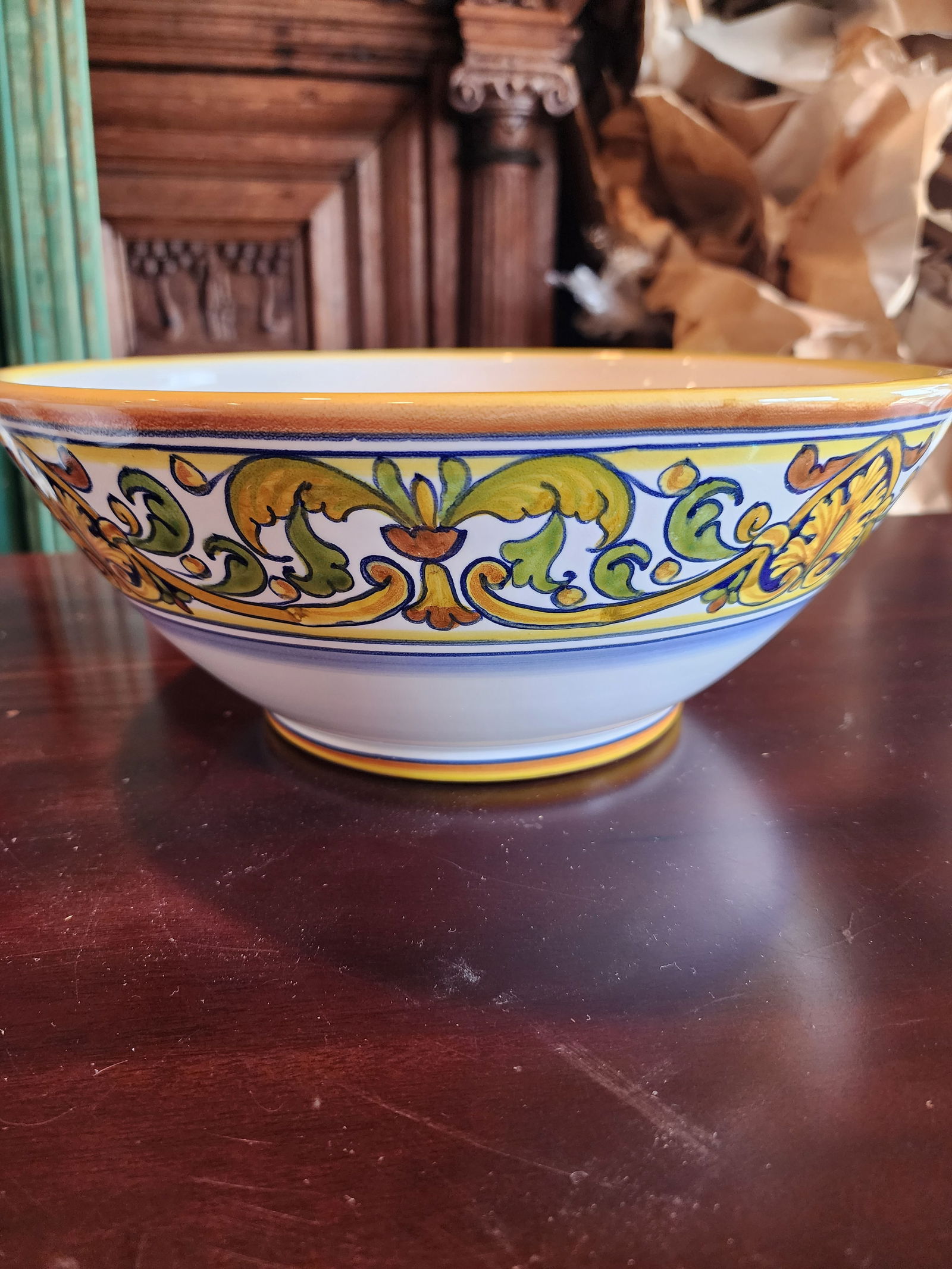 Deruta Serving Bowl - 5