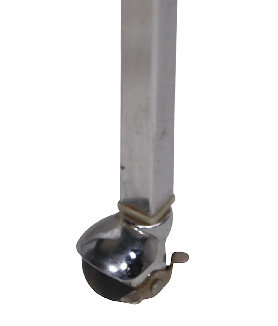 Mid Century Office Cart Rolling Table C. 1970's - 3